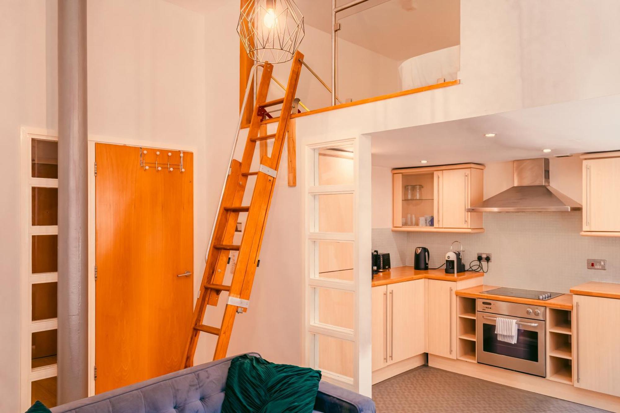 Chic Georgian Flat In Central 맨체스터 외부 사진