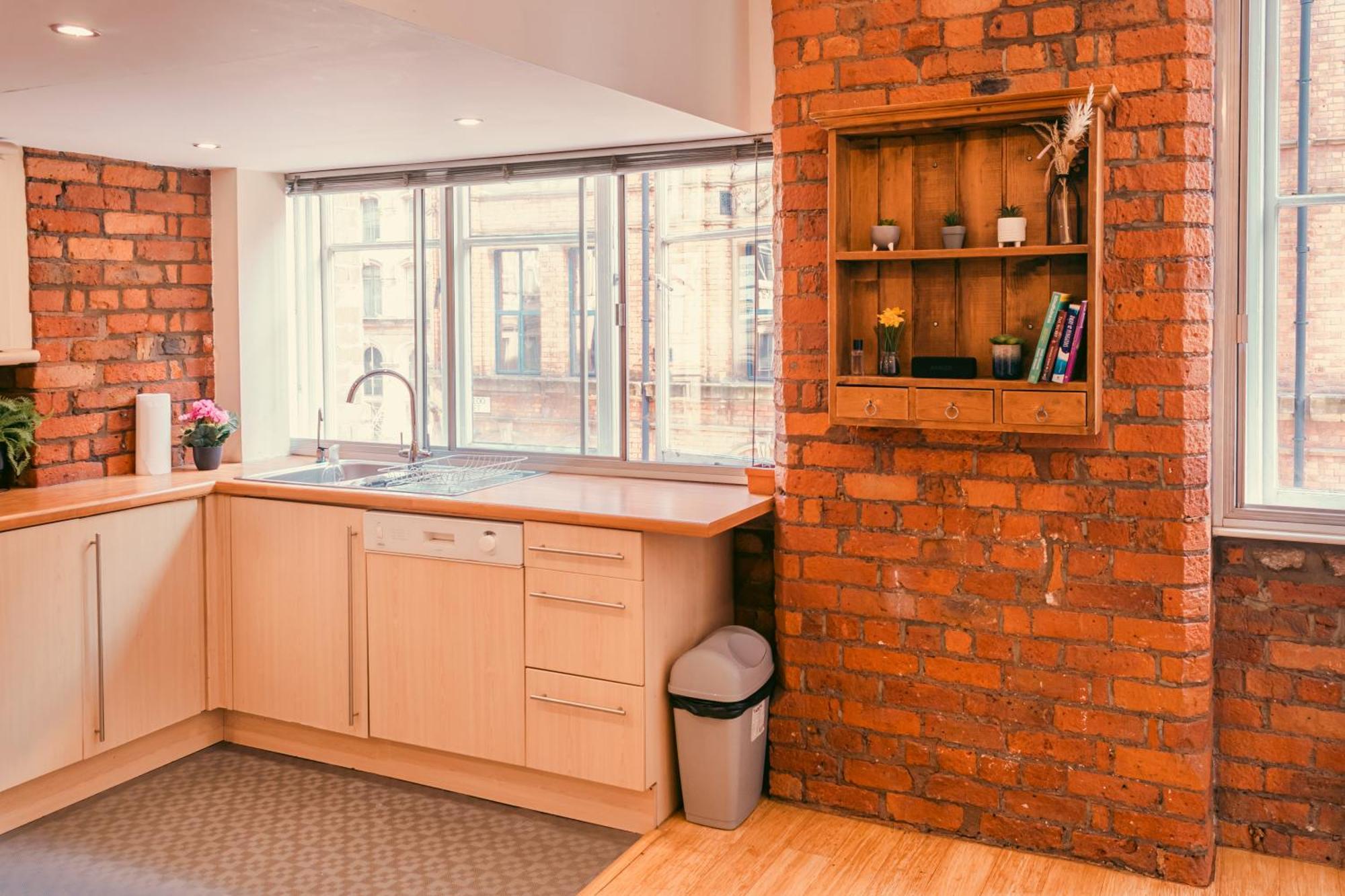 Chic Georgian Flat In Central 맨체스터 외부 사진